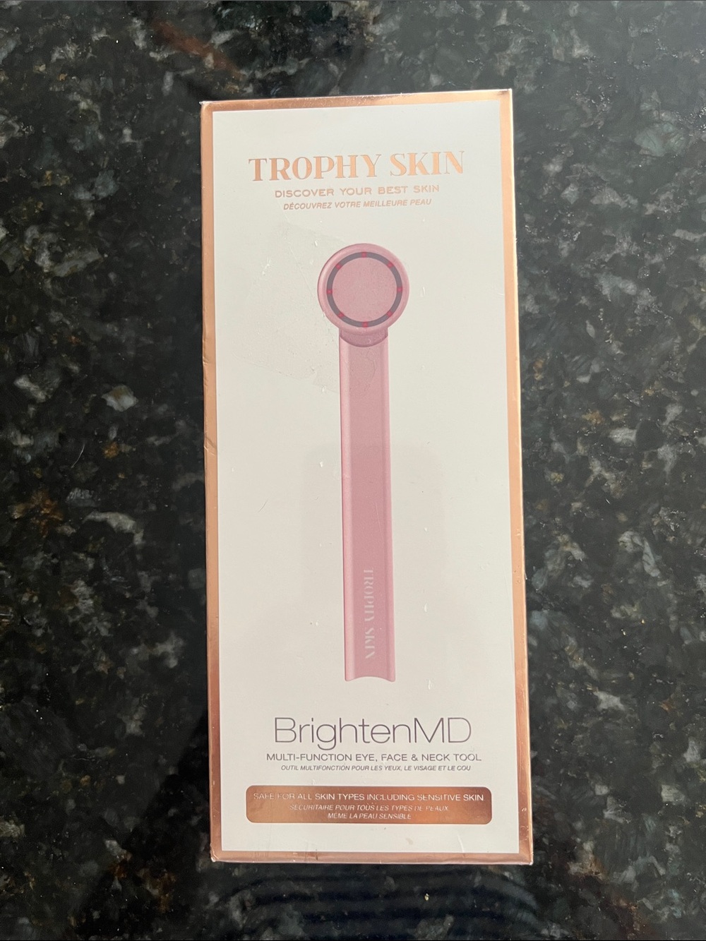 TROPHY SKIN BrightenMD Facial Eye & Neck Tool - NIB